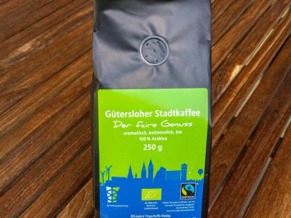 Kaffee_250g Stadtkaffee Gütersloh Packung